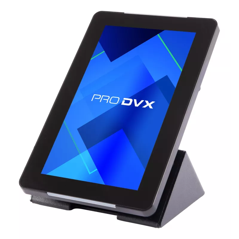 ProDVX PS-75 stovas — juodas, matmenys 119,4×51×98,3 mm, suderinamas su ProDVX