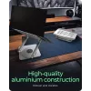Nešiojamojo kompiuterio stovas RAIDSONIC IB-NH300-R, aliuminis, sidabrinis, tinka 17 colių (43,2 cm), 360° pasukimas, 280×230×550 mm
