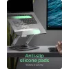 Nešiojamojo kompiuterio stovas RAIDSONIC IB-NH300-R, aliuminis, sidabrinis, tinka 17 colių (43,2 cm), 360° pasukimas, 280×230×550 mm