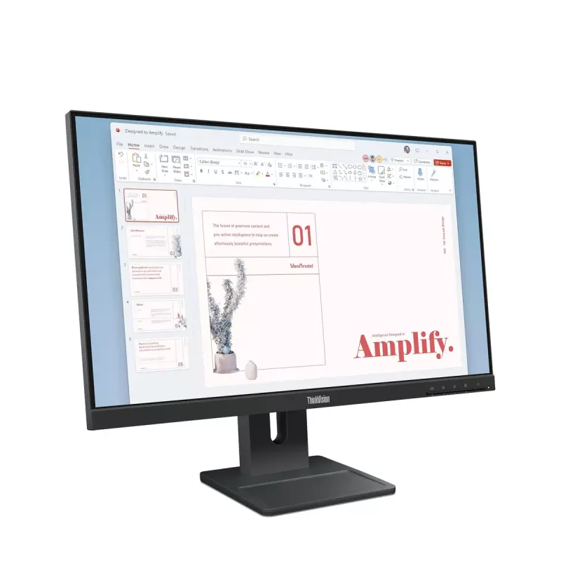 Monitorius Lenovo ThinkVision E24-40 23,8 colio LCD Full HD 1920 x 1080