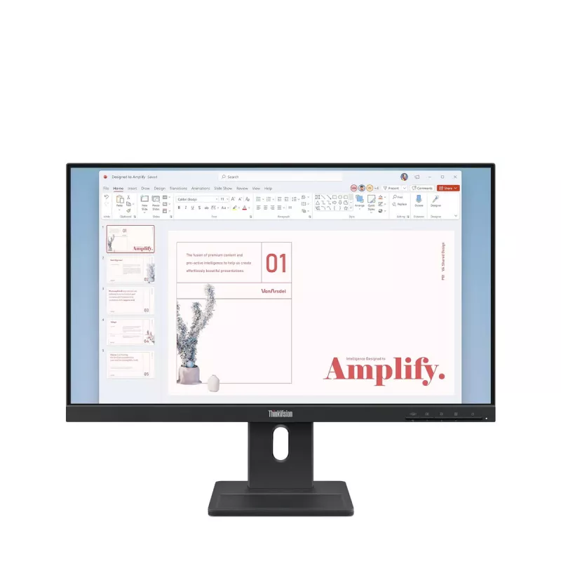 Monitorius Lenovo ThinkVision E24-40 23,8 colio LCD Full HD 1920 x 1080