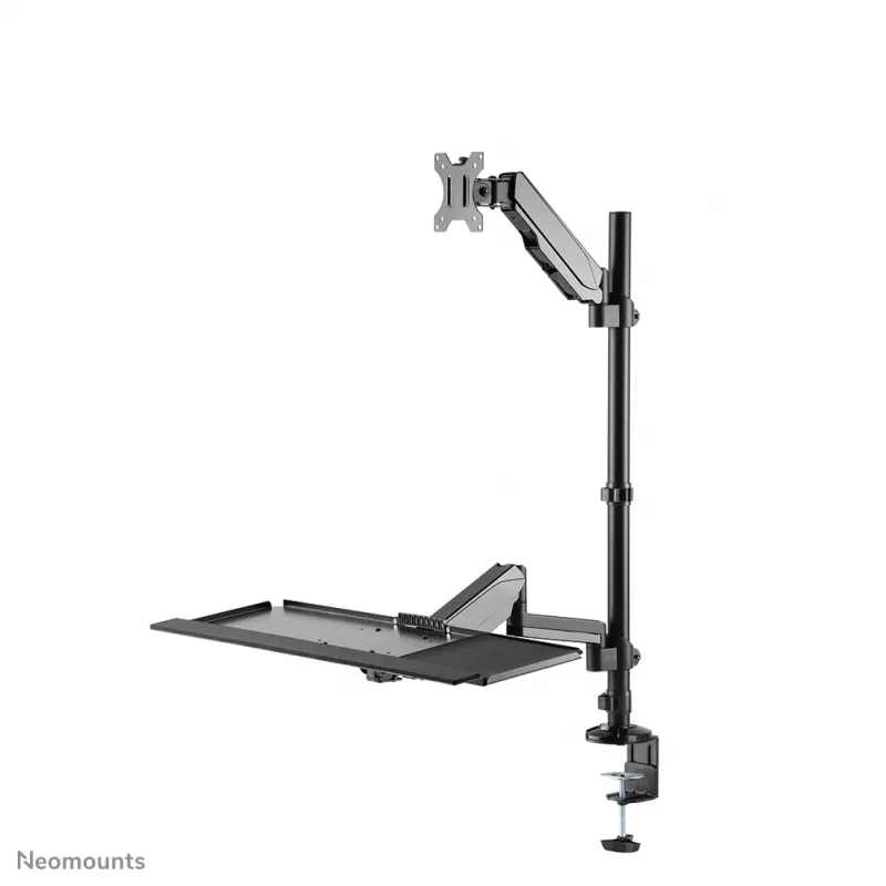 Stalinis sėdimos-stovimos darbo stalas Neomounts DS90-325BL1 9 kg aukščio reguliavimas