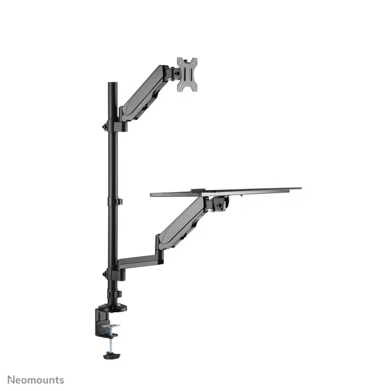 Stalinis sėdimos-stovimos darbo stalas Neomounts DS90-325BL1 9 kg aukščio reguliavimas