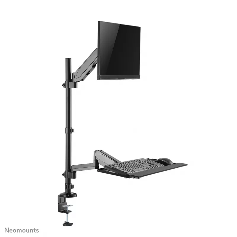 Stalinis sėdimos-stovimos darbo stalas Neomounts DS90-325BL1 9 kg aukščio reguliavimas
