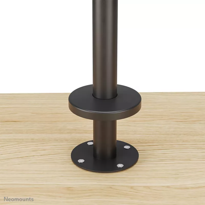 Neomounts DS42-430BL12 TV stovas prisukamas prie stalo, max 50 kg, 23-43 col.