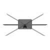 Neomounts DS45-430BL12 TV stovas 23-43 colių - pasukamas, 109,2 cm (43 coliai), 100 x 100 mm, 200 x 200 mm, -35 - 35°, Plienas, Juoda
