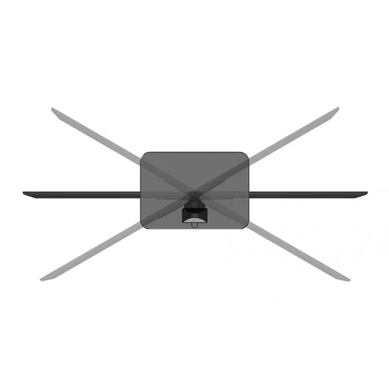 Neomounts DS45-430BL12 TV stovas 23-43 colių - pasukamas, 109,2 cm (43 coliai), 100 x 100 mm, 200 x 200 mm, -35 - 35°, Plienas, Juoda