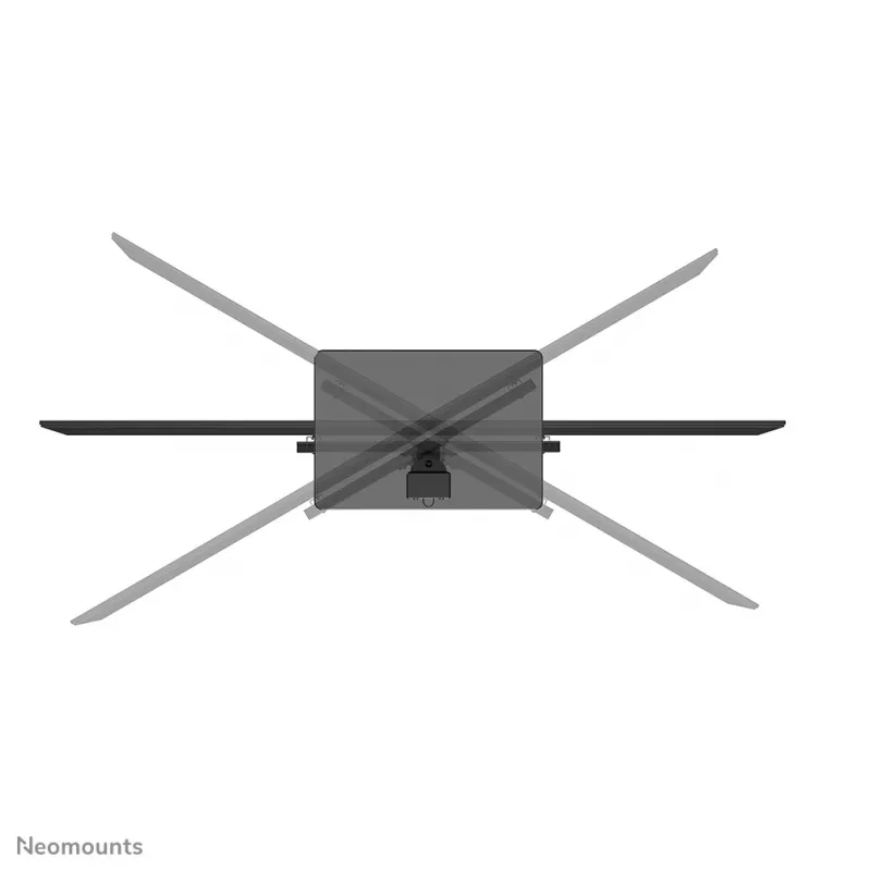 Neomounts DS45-430BL14 TV stovas 32-55 colių – pasukamas, 139,7 cm (55 coliai), 100 x 100 mm, 400 x 400 mm, -35 - 35°, plienas, juoda