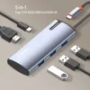 Dokų stotelė ColorWay CW-HUB01 5-in-1 USB-C su HDMI ir Ethernet