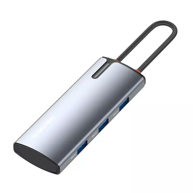 Dokų stotelė ColorWay CW-HUB01 5-in-1 USB-C su HDMI ir Ethernet