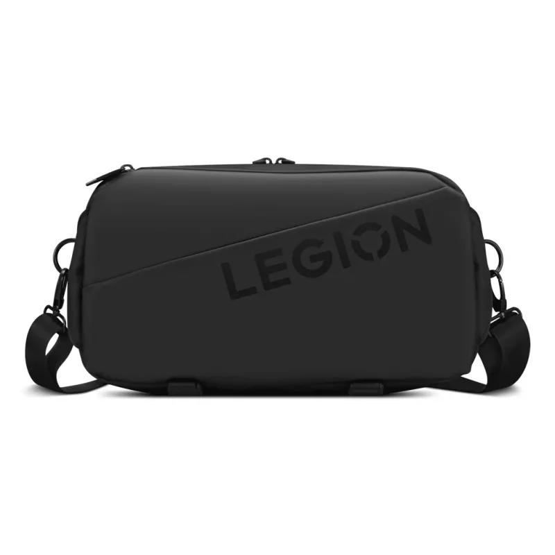 Nešiojimo dėklas „Lenovo Legion sling bag GX41S14777“ juodas — kompaktiškas vieno diržo peties krepšys priedams