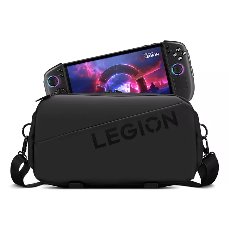 Nešiojimo dėklas „Lenovo Legion sling bag GX41S14777“ juodas — kompaktiškas vieno diržo peties krepšys priedams