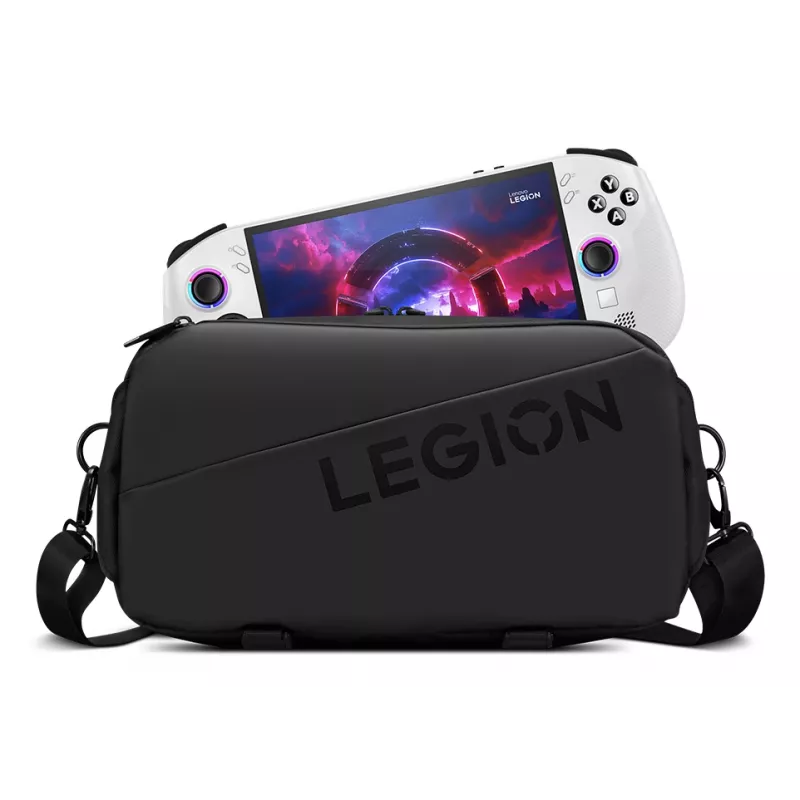 Nešiojimo dėklas „Lenovo Legion sling bag GX41S14777“ juodas — kompaktiškas vieno diržo peties krepšys priedams
