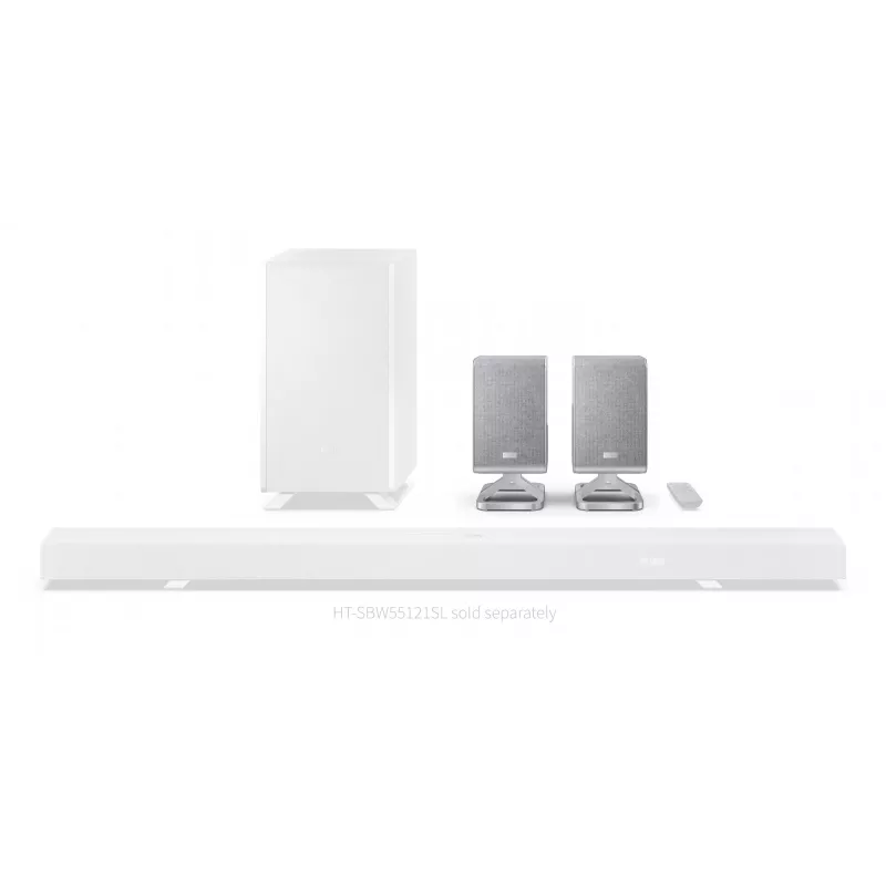 Sharp HT-SPR52021(SL) garsiakalbis Sidabrinis Belaidis 66 W