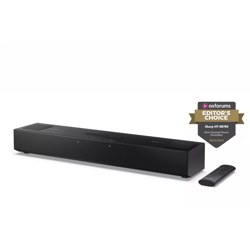 Sharp HT-SB700 garso juosta, juoda, 2.0.2 kanalai, 140 W