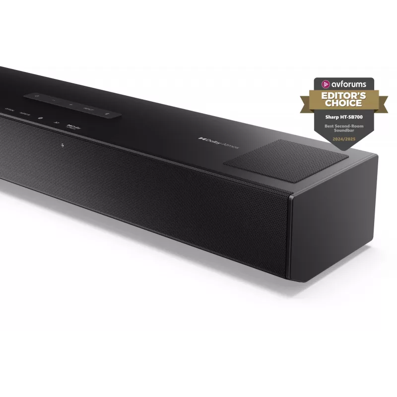Sharp HT-SB700 garso juosta, juoda, 2.0.2 kanalai, 140 W