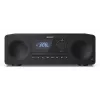 Mikro garso sistema namams Sharp XL-B720D 30 W, dviejų krypčių garsiakalbiai, DAB/DAB+/FM, optinių diskų grotuvas, juoda