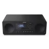 Mikro garso sistema namams Sharp XL-B720D 30 W, dviejų krypčių garsiakalbiai, DAB/DAB+/FM, optinių diskų grotuvas, juoda
