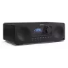 Mikro garso sistema namams Sharp XL-B720D 30 W, dviejų krypčių garsiakalbiai, DAB/DAB+/FM, optinių diskų grotuvas, juoda