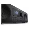 Mikro garso sistema namams Sharp XL-B720D 30 W, dviejų krypčių garsiakalbiai, DAB/DAB+/FM, optinių diskų grotuvas, juoda