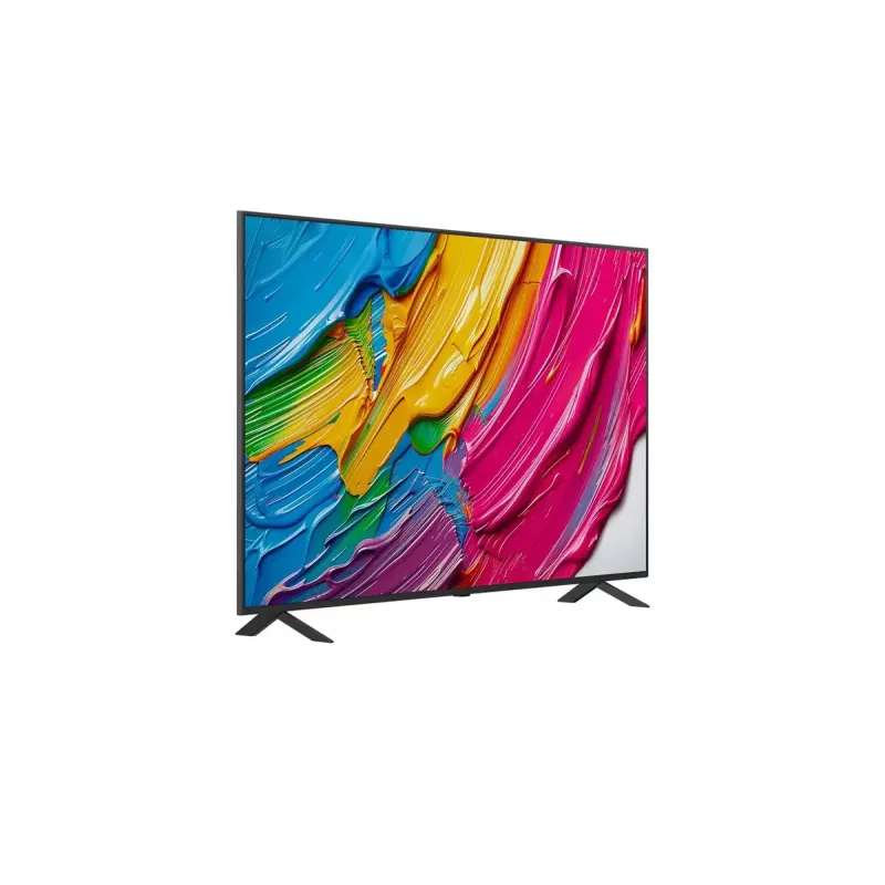LG QNED 65QNED80A3A televizorius 165,1 cm (65 col.) 4K Ultra HD išmanusis televizorius Wi-Fi juodos spalvos