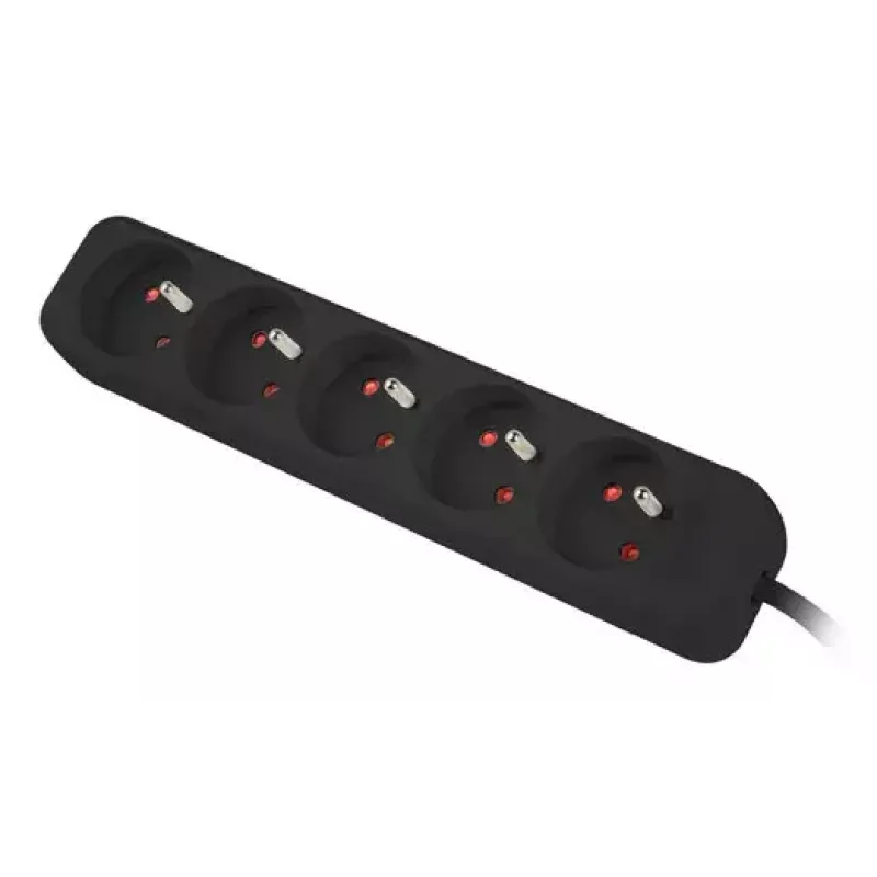 Maitinimo ilgintuvas Lanberg PS0-05E-0100-IEC-BK