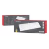 Mechaninė klaviatūra GENESIS THOR 404, pilno dydžio USB, QWERTY anglų k., RGB apšvietimas, balta