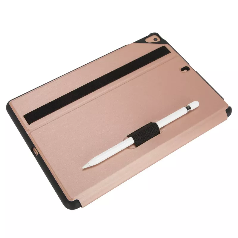 Targus Click-In 26,7 cm (10,5 colio) folio tipo dėklas, rožinio aukso spalvos