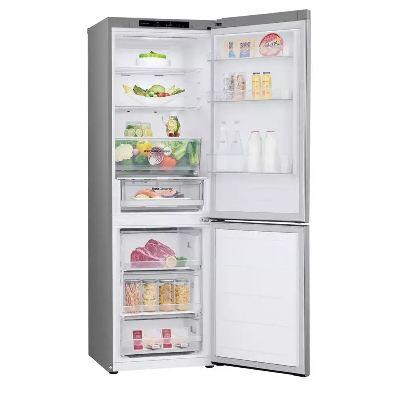 LG GBV3100EPY šaldytuvas-šaldiklis Laisvai pastatomas 344 L E Sidabrinis