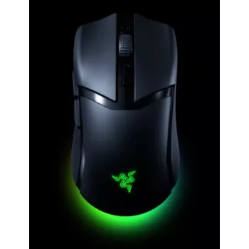 Žaidimų pelė Razer Cobra HyperSpeed — optinė, 26 000 DPI, Bluetooth + RF belaidė + USB Type-A, dešiniarankiams, 62 g
