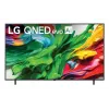 LG QNED AI 75QNED85A3C televizorius 190,5 cm (75 col.) 4K Ultra HD išmanusis televizorius „Wi-Fi“ juodas