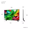 LG QNED AI 65QNED85A3C televizorius 165,1 cm (65 col.) 4K Ultra HD išmanusis televizorius „Wi-Fi“ juodas