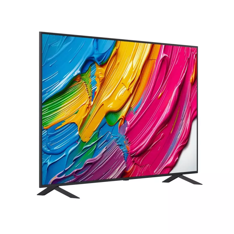 Televizorius LG 75QNED80A3A 75 colių QNED 4K Ultra HD (3840x2160) Edge-LED, webOS, DVB-S2/T/T2, Wi‑Fi, Bluetooth, 60 Hz