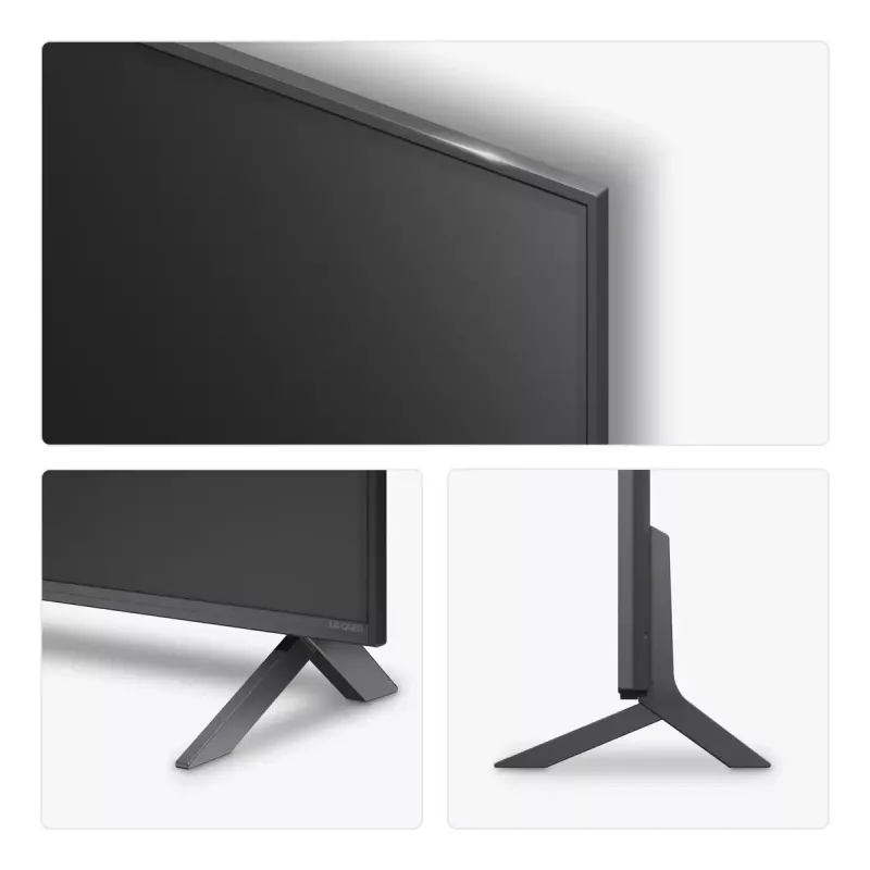 LG QNED 43QNED80A3A televizorius 109,2 cm (43 col.) 4K Ultra HD išmanusis televizorius Wi-Fi juodas