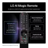 LG QNED 43QNED80A3A televizorius 109,2 cm (43 col.) 4K Ultra HD išmanusis televizorius Wi-Fi juodas