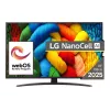 LG NanoCell AI 43NANO81A3A televizorius 109,2 cm (43 col.) 4K Ultra HD išmanusis televizorius „Wi-Fi“ juodas