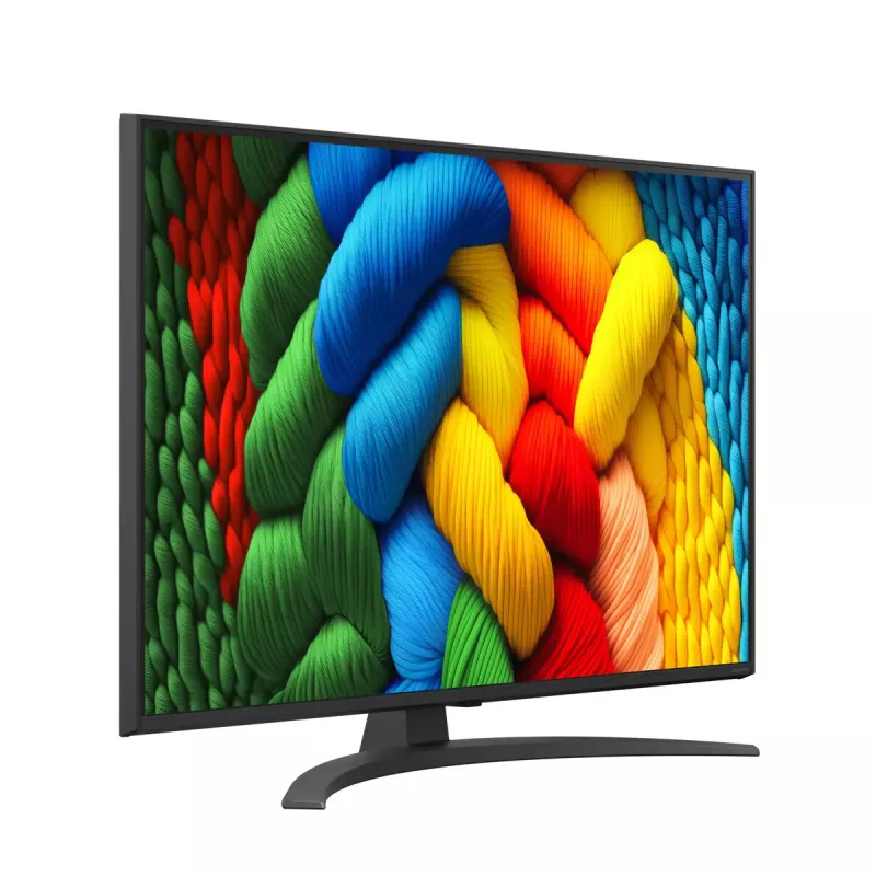 LG NanoCell AI 43NANO81A3A televizorius 109,2 cm (43 col.) 4K Ultra HD išmanusis televizorius „Wi-Fi“ juodas