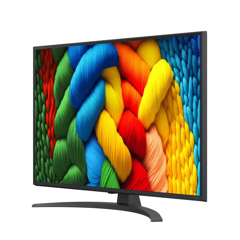 LG NanoCell AI 43NANO81A3A televizorius 109,2 cm (43 col.) 4K Ultra HD išmanusis televizorius „Wi-Fi“ juodas