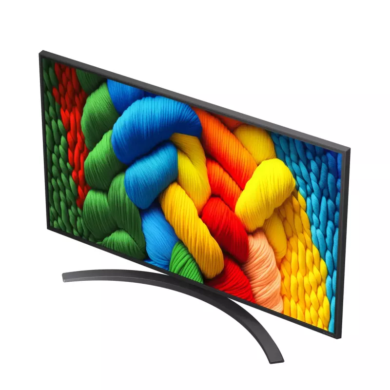 LG NanoCell AI 43NANO81A3A televizorius 109,2 cm (43 col.) 4K Ultra HD išmanusis televizorius „Wi-Fi“ juodas