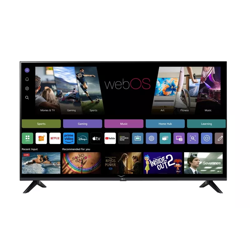 LG UHD AI 65UA73003LA televizorius 165,1 cm (65 col.) 4K Ultra HD išmanusis televizorius Wi-Fi juodas