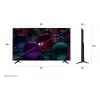 LG UHD AI 43UA73003LA TV 109,2 cm (43 colių) 4K Ultra HD išmanusis televizorius Wi-Fi juodas