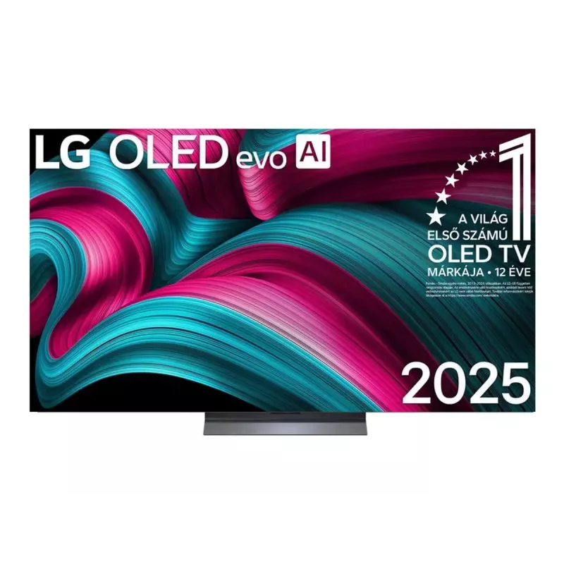 LG OLED evo AI OLED65C51LA televizorius 165,1 cm (65 col.) 4K Ultra HD išmanusis televizorius „Wi-Fi“ juodas