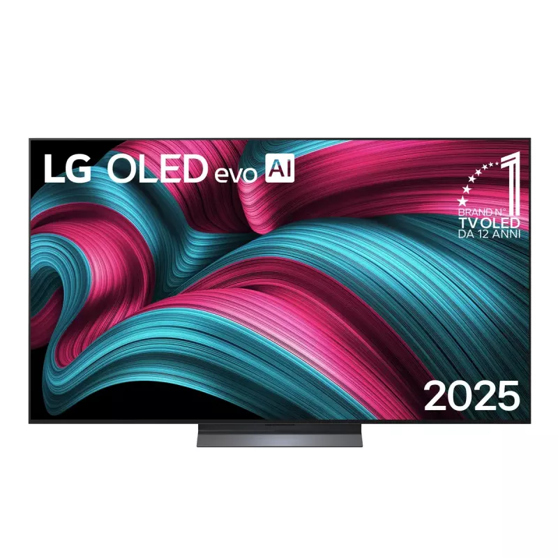 LG OLED evo AI OLED65C51LA televizorius 165,1 cm (65 col.) 4K Ultra HD išmanusis televizorius „Wi-Fi“ juodas