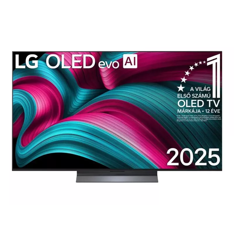 LG OLED evo AI OLED55C51LA televizorius 139,7 cm (55 col.) 4K Ultra HD išmanusis televizorius „Wi-Fi“ juodas