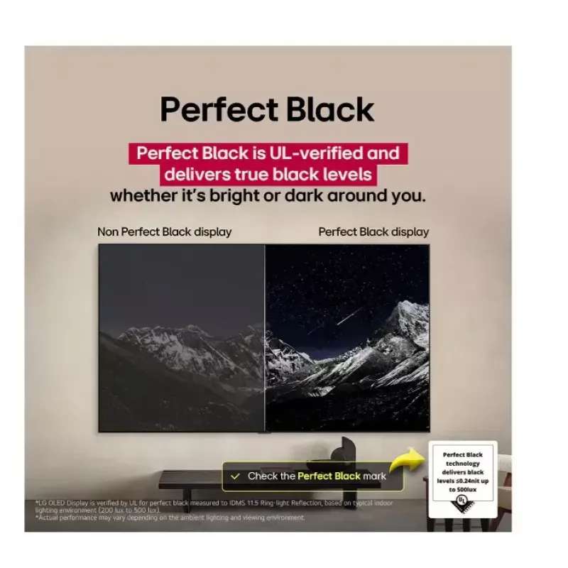 LG OLED evo AI OLED55C51LA televizorius 139,7 cm (55 col.) 4K Ultra HD išmanusis televizorius „Wi-Fi“ juodas