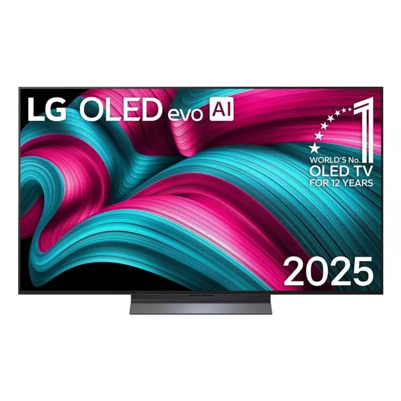LG OLED evo AI OLED55C51LA televizorius 139,7 cm (55 col.) 4K Ultra HD išmanusis televizorius „Wi-Fi“ juodas