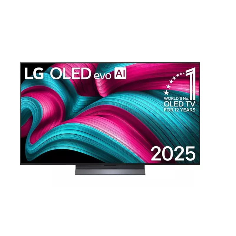 LG OLED evo AI OLED55C51LA televizorius 139,7 cm (55 col.) 4K Ultra HD išmanusis televizorius „Wi-Fi“ juodas