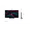 LG OLED evo AI OLED55C51LA televizorius 139,7 cm (55 col.) 4K Ultra HD išmanusis televizorius „Wi-Fi“ juodas