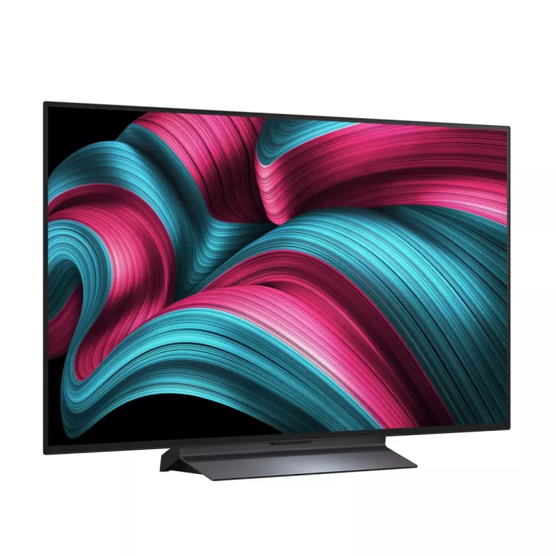 LG OLED evo AI OLED48C51LA televizorius 121.9 cm (48 colių) 4K Ultra HD Išmanusis televizorius Wi-Fi Juodas