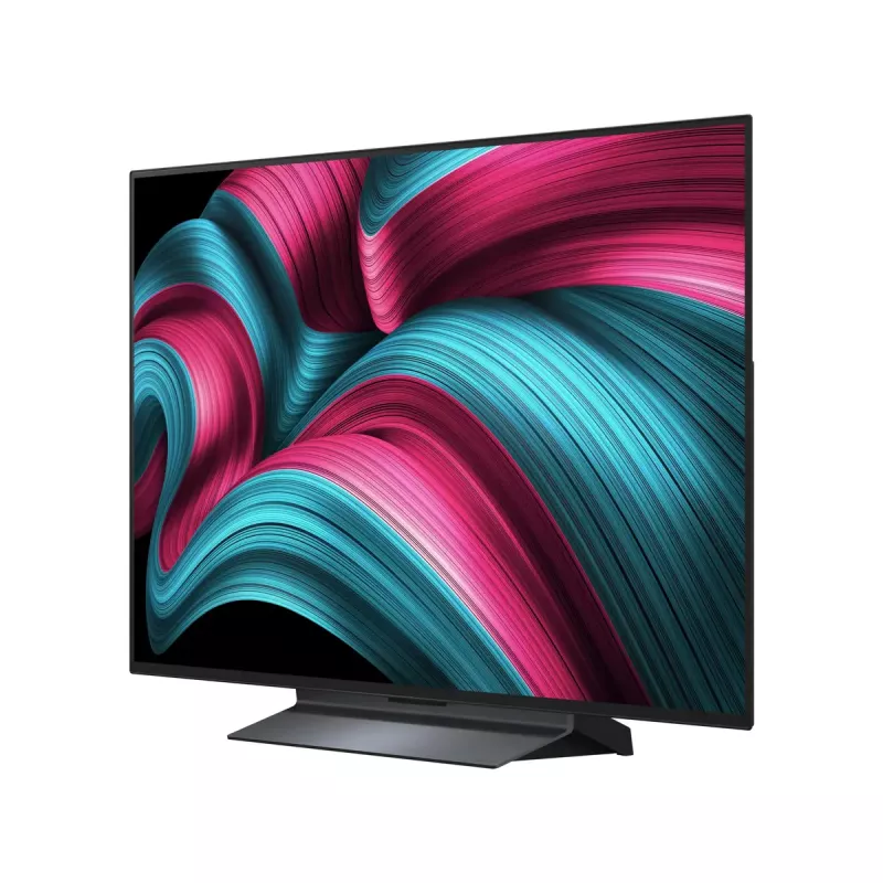 LG OLED evo AI OLED48C51LA televizorius 121.9 cm (48 colių) 4K Ultra HD Išmanusis televizorius Wi-Fi Juodas